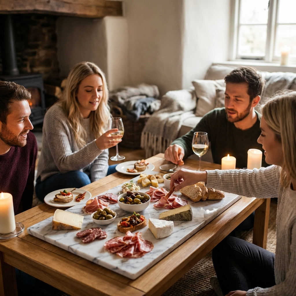 Carrara Marble - Serving Plate / Tapas plate / Cutting Plate - Luxury Quarry
