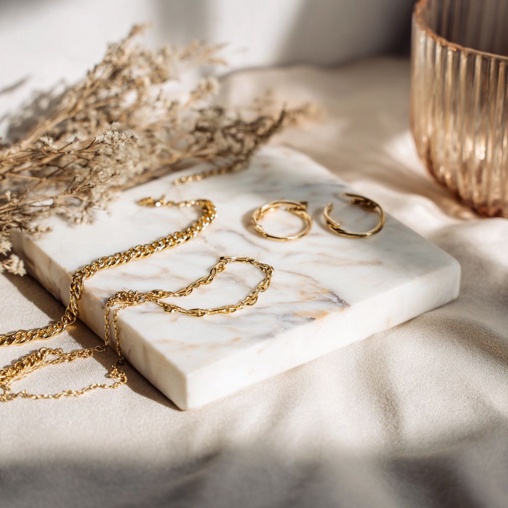 Carrara Marble Juwelry Holder - Luxury Quarry