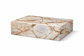 Luxury Quarry WHITE ROMA Coffee Table 120 × 80 × 40 cm - Luxury Quarry