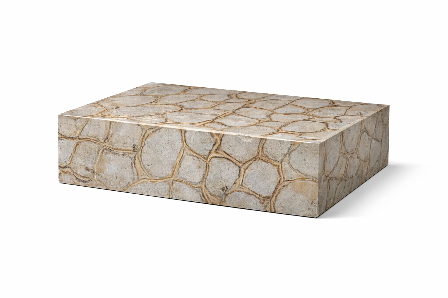 Luxury Quarry WASABI Quartzite Coffee Table 120 × 80 × 40 cm