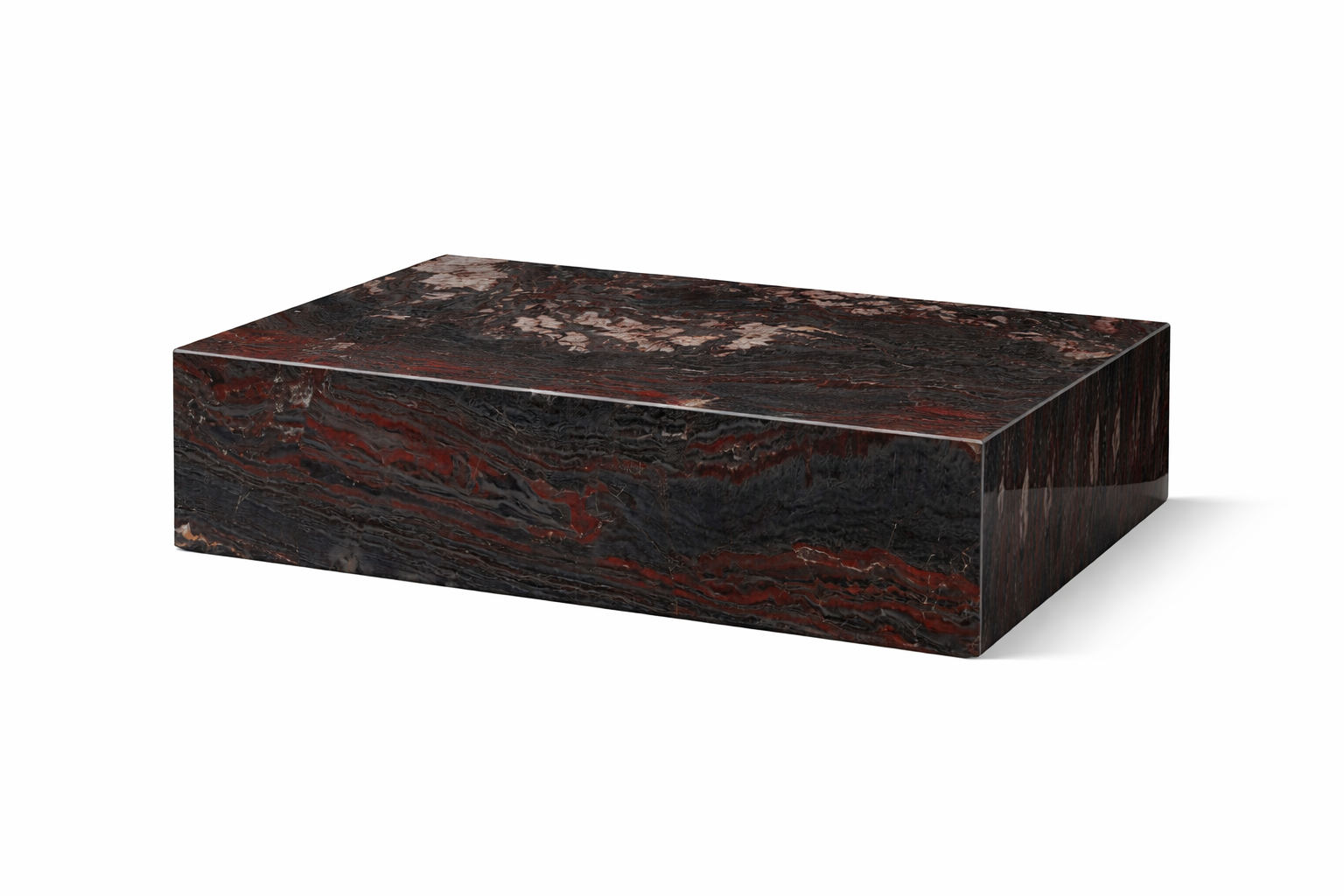 Luxury Quarry IRON RED Quartzite Coffee Table 120 × 80 × 40 cm