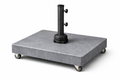 Premium Parasol Base in Belgian Bluestone – With Wheels – 85 x 65 cm – Extra Stable - Luxury Quarry