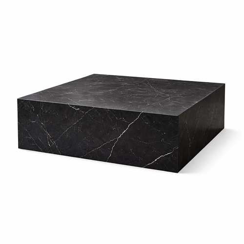 Luxury Quarry Black Marble Coffee Table – Nero Marquina marble 120x80x40 cm - Luxury Quarry