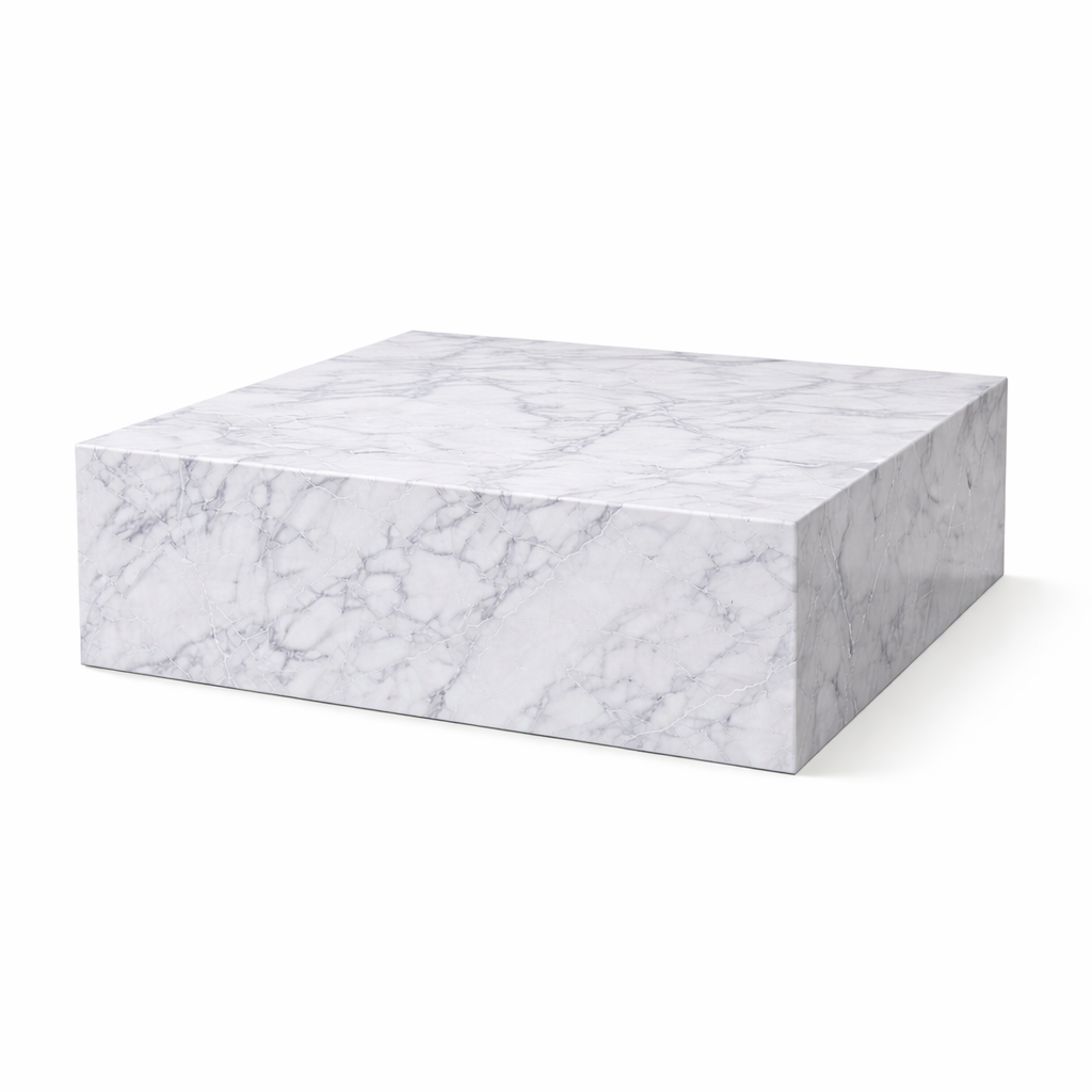 Luxury Quarry Carrara Marble Coffee Table 120 × 80 × 40 cm - Luxury Quarry