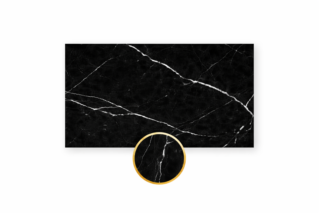 Nero Marquina Marble Cutting & Serving Board - Black Marble - Luxury Quarry