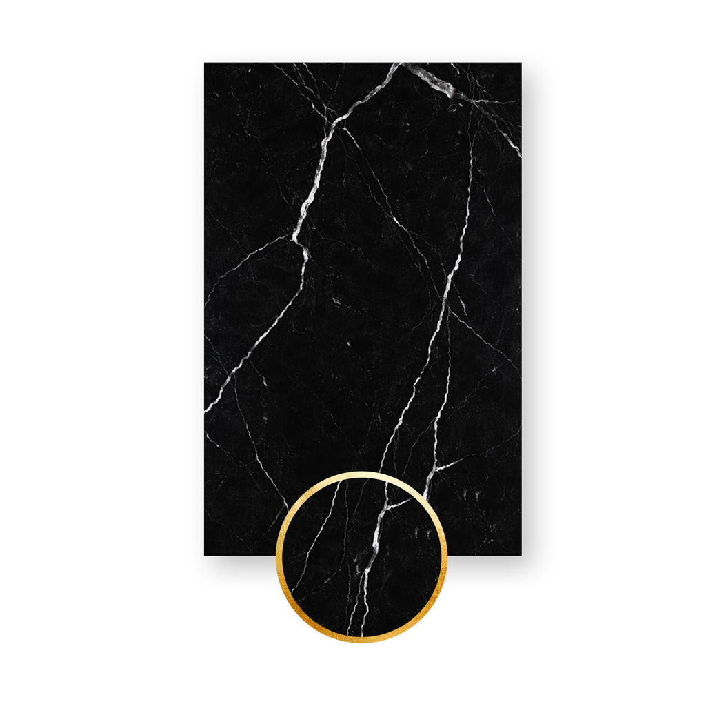 Nero Marquina Marble Cutting & Serving Board - Black Marble - Luxury Quarry