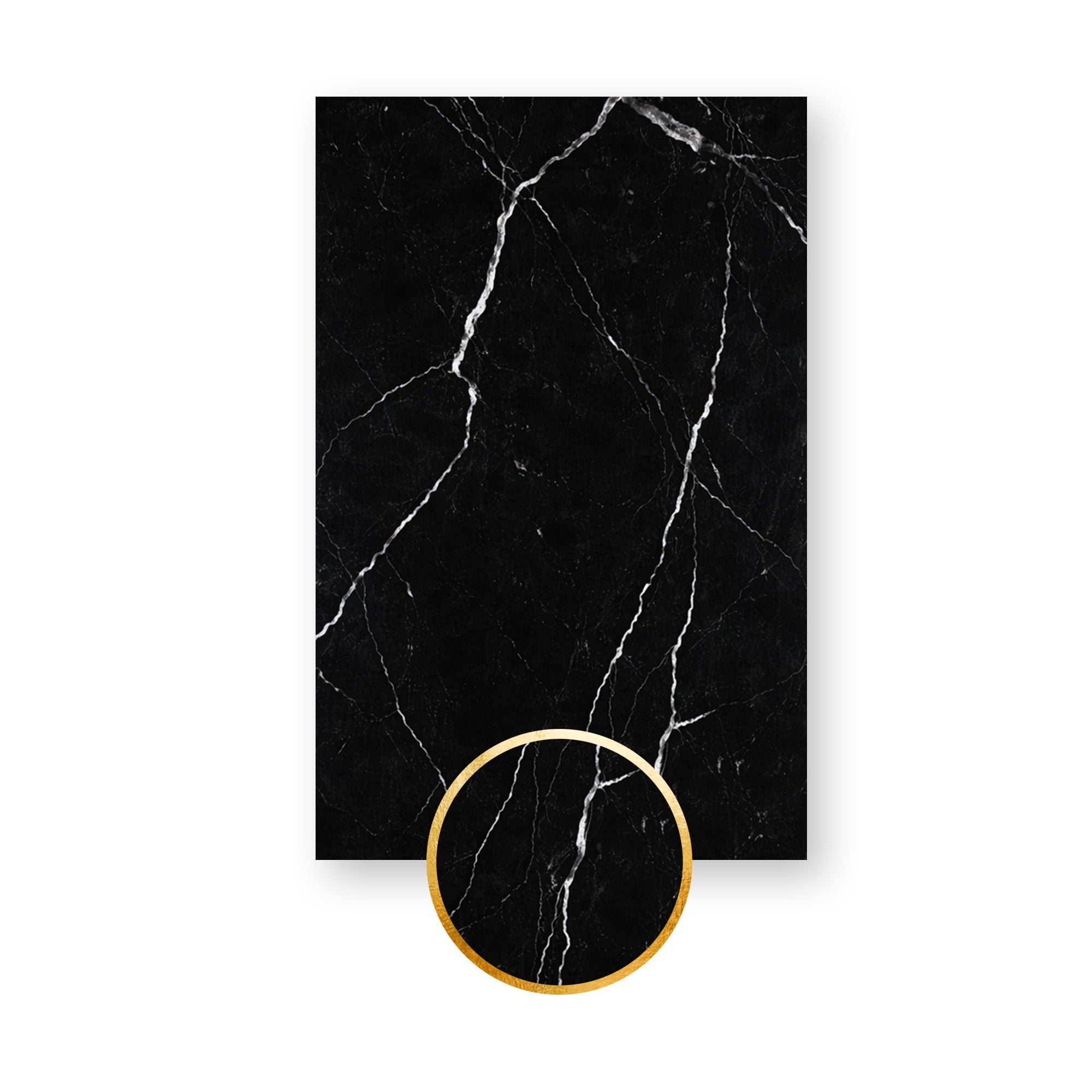 Nero Marquina Marble Cutting & Serving Board