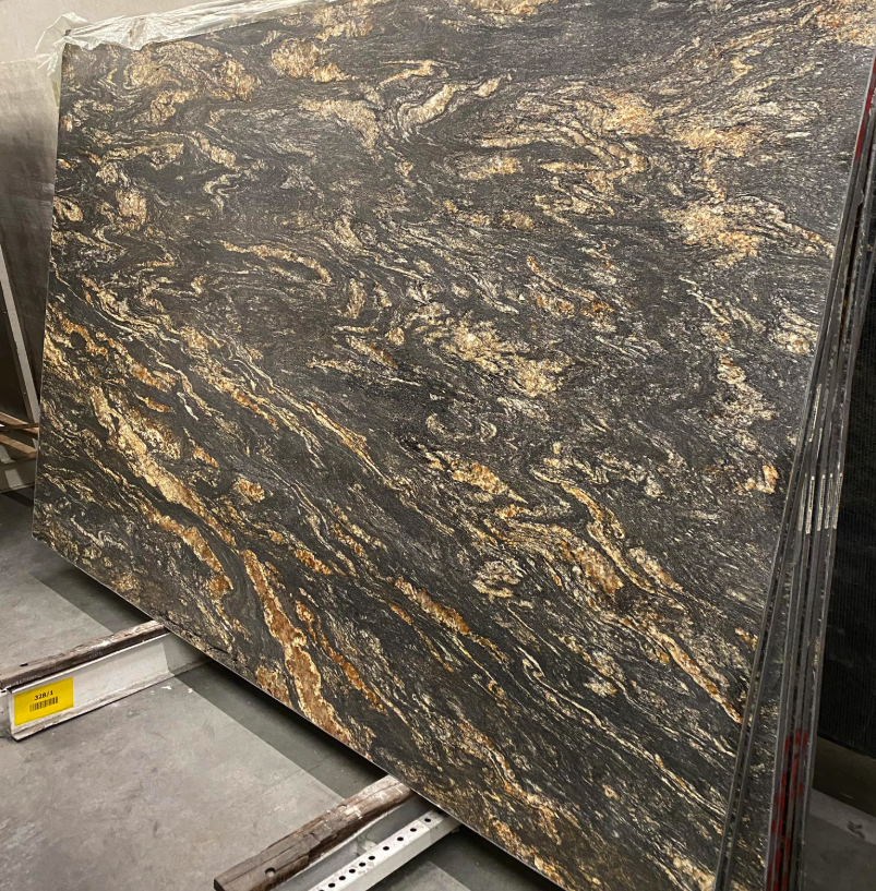 Luxury Quarry BLACK FUSION LEATHERLOOK Quartzite Coffee Table 120 × 80 × 40 cm - Luxury Quarry