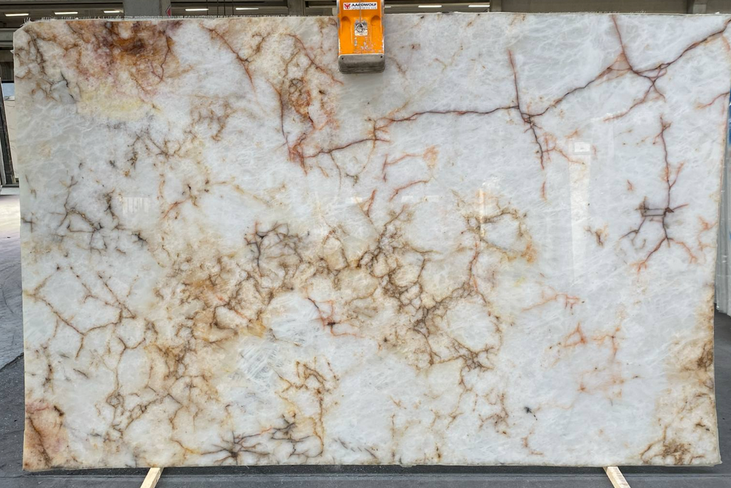 Luxury Quarry CRISTALLO Quartzite Coffee Table 120 × 80 × 40 cm - Luxury Quarry